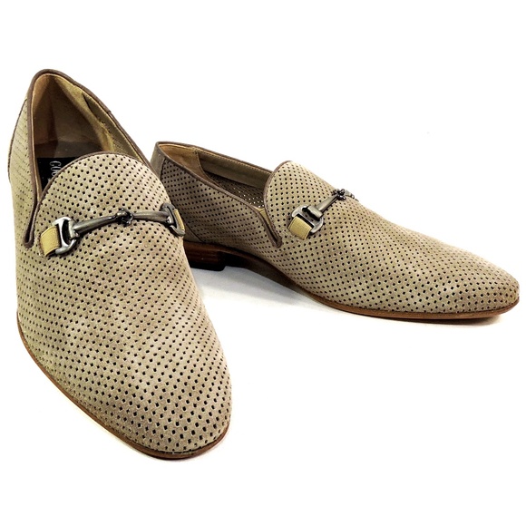 GOODMAN 🇮🇹 MEN'S BROWN SOFT SUEDE COMFORT SUMMER LOAFERS - Picture 1 of 8